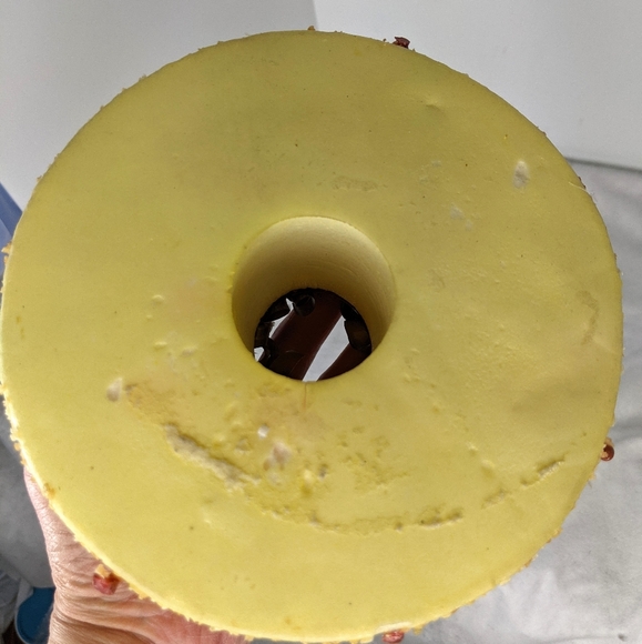 Fake Cake With Faux Chocolate Shavings and Drizzle - Picture 4 of 7